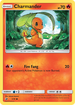 Charmander (1/70) - Dragon Majesty