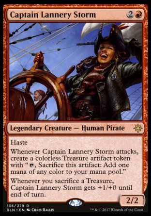 Captain Lannery Storm (Ixalan) Trading Card