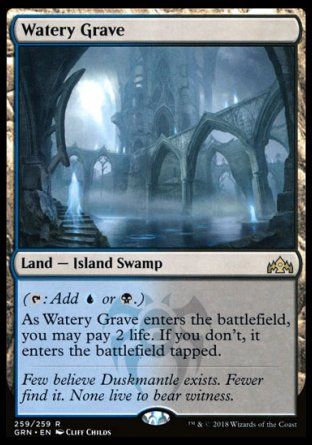 Watery Grave (Guilds of Ravnica) Trading Card