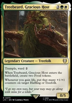 Treebeard, Gracious Host (The Lord of the Rings Commander Decks)