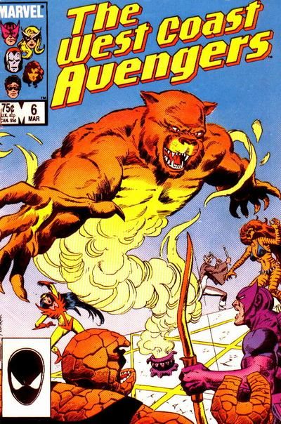 West Coast Avengers #6 Comic