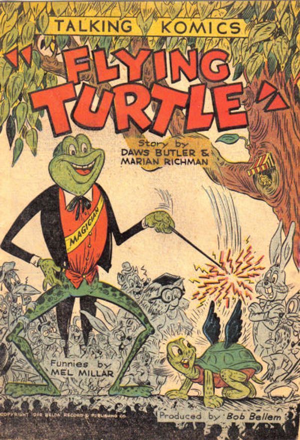 Talking Komics #[F - Flying Turtle] Value - GoCollect (talking-komics-f ...