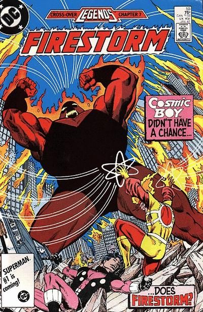 Fury of Firestorm #55 Comic