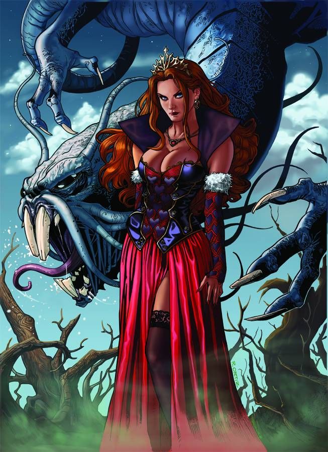 Grimm Fairy Tales Presents Wonderland Through the Looking Glass 2 Cover C
