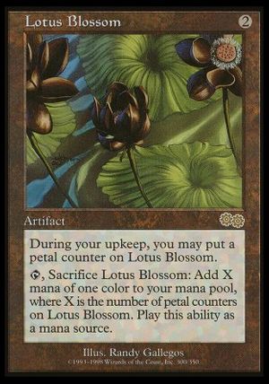 Lotus Blossom (Urza's Saga)