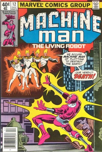 Machine Man #12 Comic