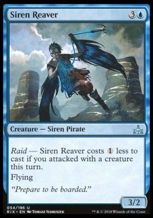 Siren Reaver (Rivals of Ixalan) Trading Card