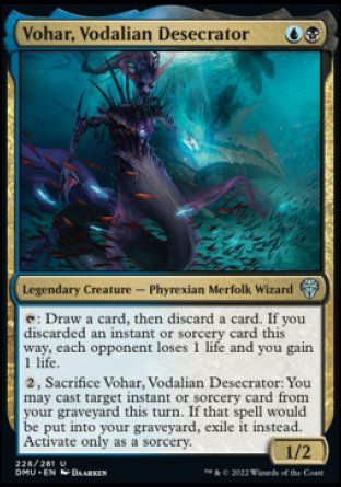 Vohar, Vodalian Desecrator (Dominaria United) Trading Card