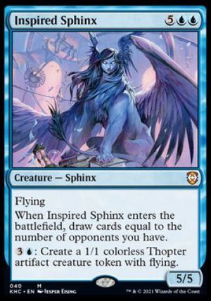 Inspired Sphinx (Kaldheim Commander Decks)