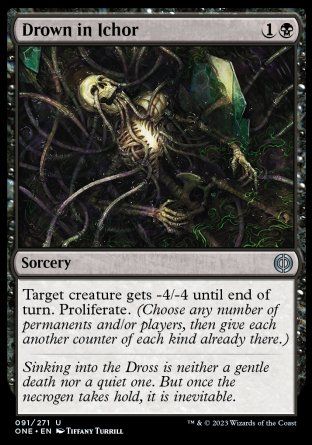 Drown in Ichor (Phyrexia: All Will Be One) Trading Card