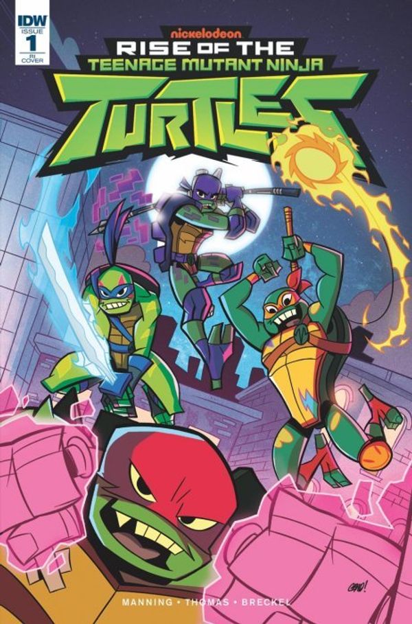 Rise of the Teenage Mutant Ninja Turtles #1 (10 Copy Cover Thomas)