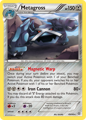 Metagross (49/98) - Ancient Origins (Reverse Holo)