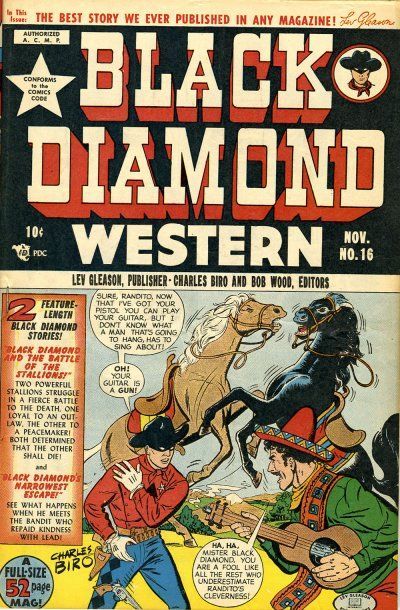 Black Diamond Western #16 Comic