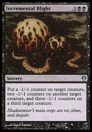 Incremental Blight (Archenemy - decks) Trading Card