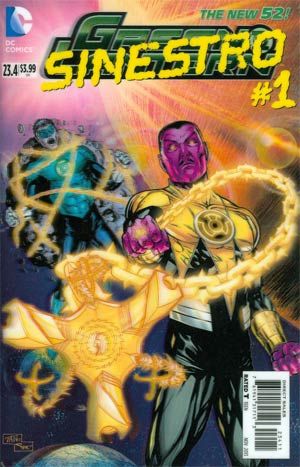 Green Lantern #23.4 (Standard Lenticular Cover) Comic