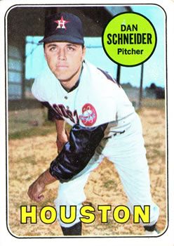 Dan Schneider 1969 Topps #656 Sports Card