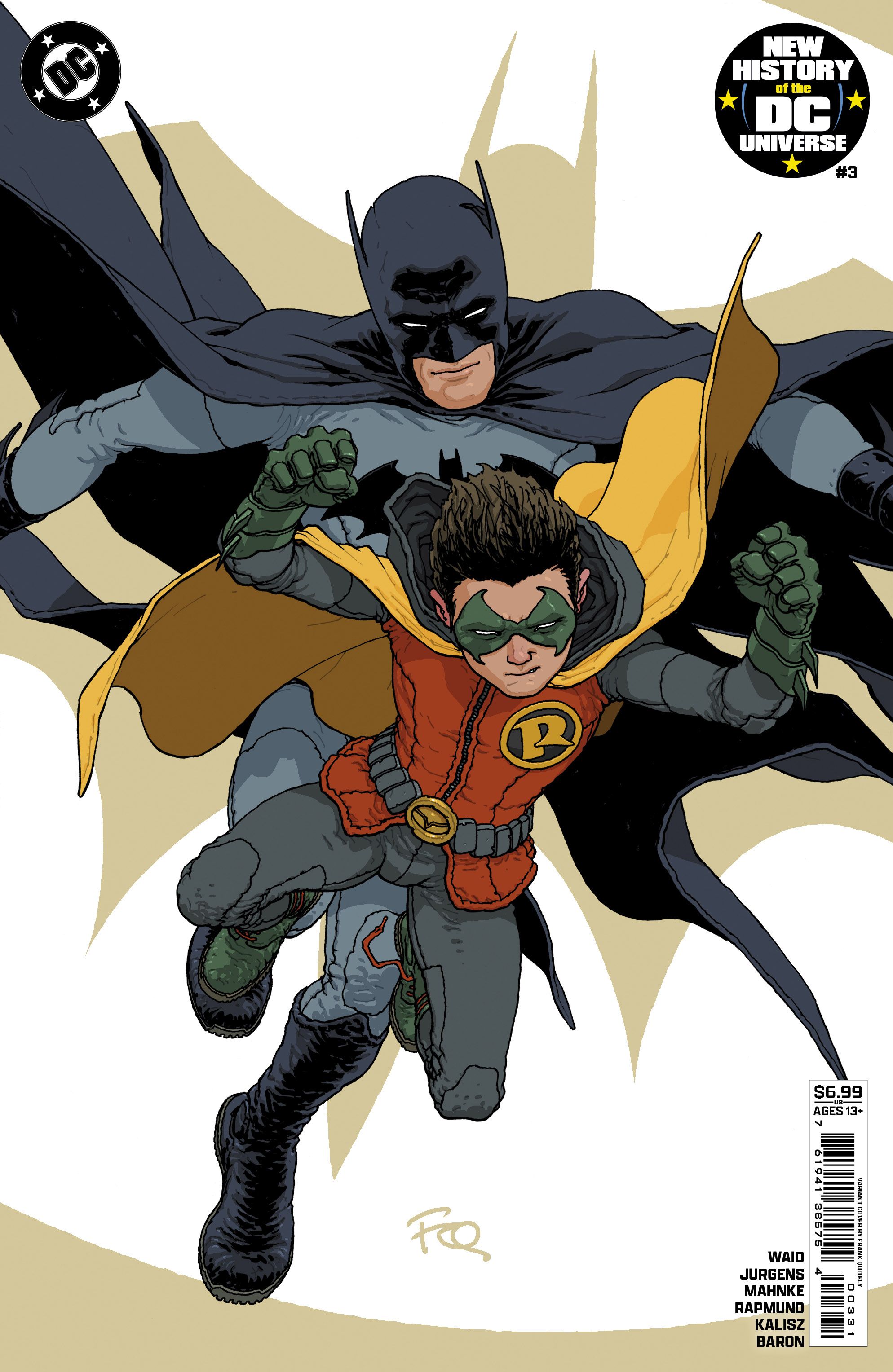 New History Of The DC Universe #3 (Cvr C Frank Quitely Card Stock Variant) Comic