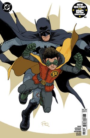 New History Of The DC Universe #3 (Cvr C Frank Quitely Card Stock Variant)