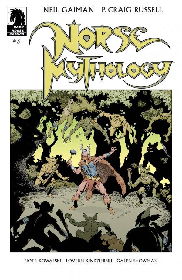 Neil Gaiman Norse Mythology #3 Comic