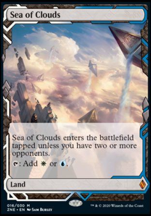 Sea of Clouds (Zendikar Rising Expeditions) Trading Card