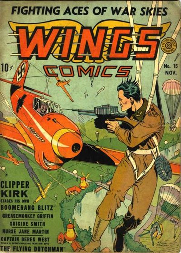Wings Comics #15