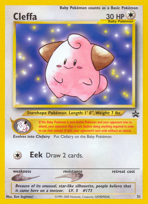 Cleffa Pokémon Card