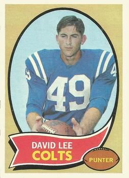 David Lee 1970 Topps #222 Sports Card