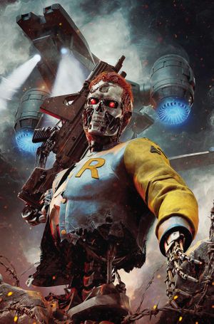 Archie Vs The Terminator #1 (Cvr F Bjorn Barends Foil Virgin Variant)