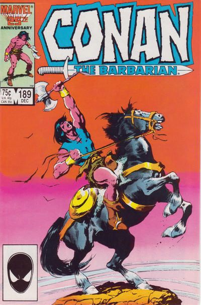 Conan the Barbarian #189 Comic