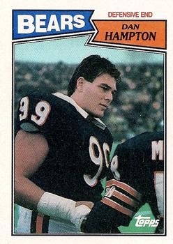 Dan Hampton 1987 Topps #53 Sports Card