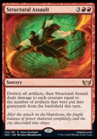 Structural Assault (Streets of New Capenna) Trading Card