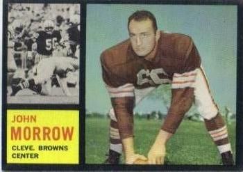 John Morrow 1962 Topps #31 Sports Card
