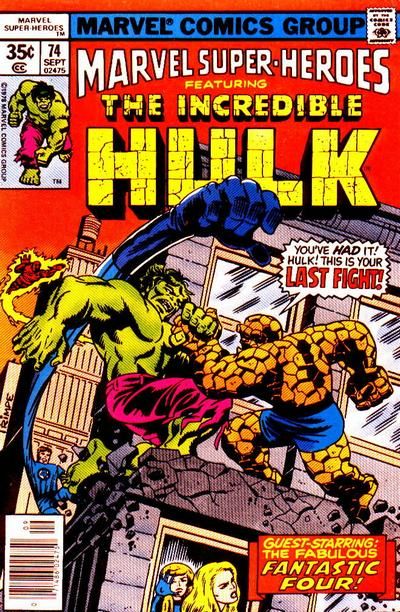 Marvel Super-Heroes #74 Comic