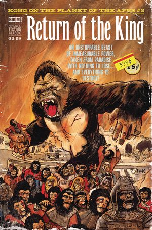 Kong on the Planet of the Apes #2 (Subscription Connecting Dalton V)