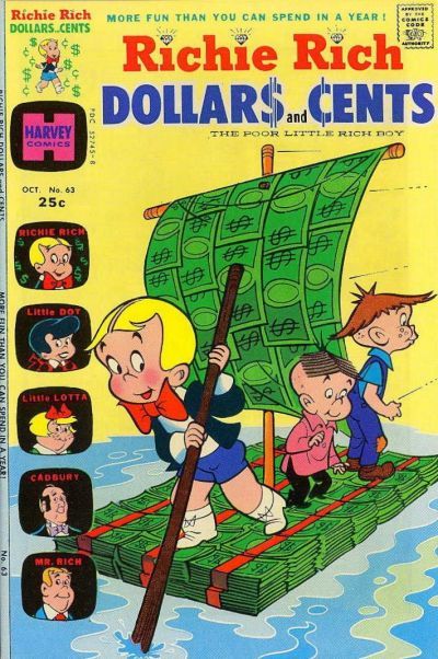 Richie Rich Dollars and Cents #63 Comic