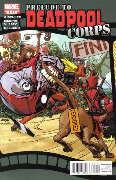 Prelude to Deadpool Corps #4 Comic