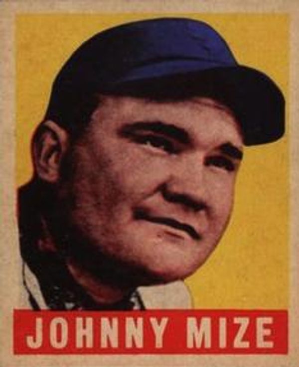 Johnny Mize 1948 Leaf #46
