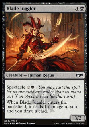 Blade Juggler (Ravnica Allegiance) Trading Card