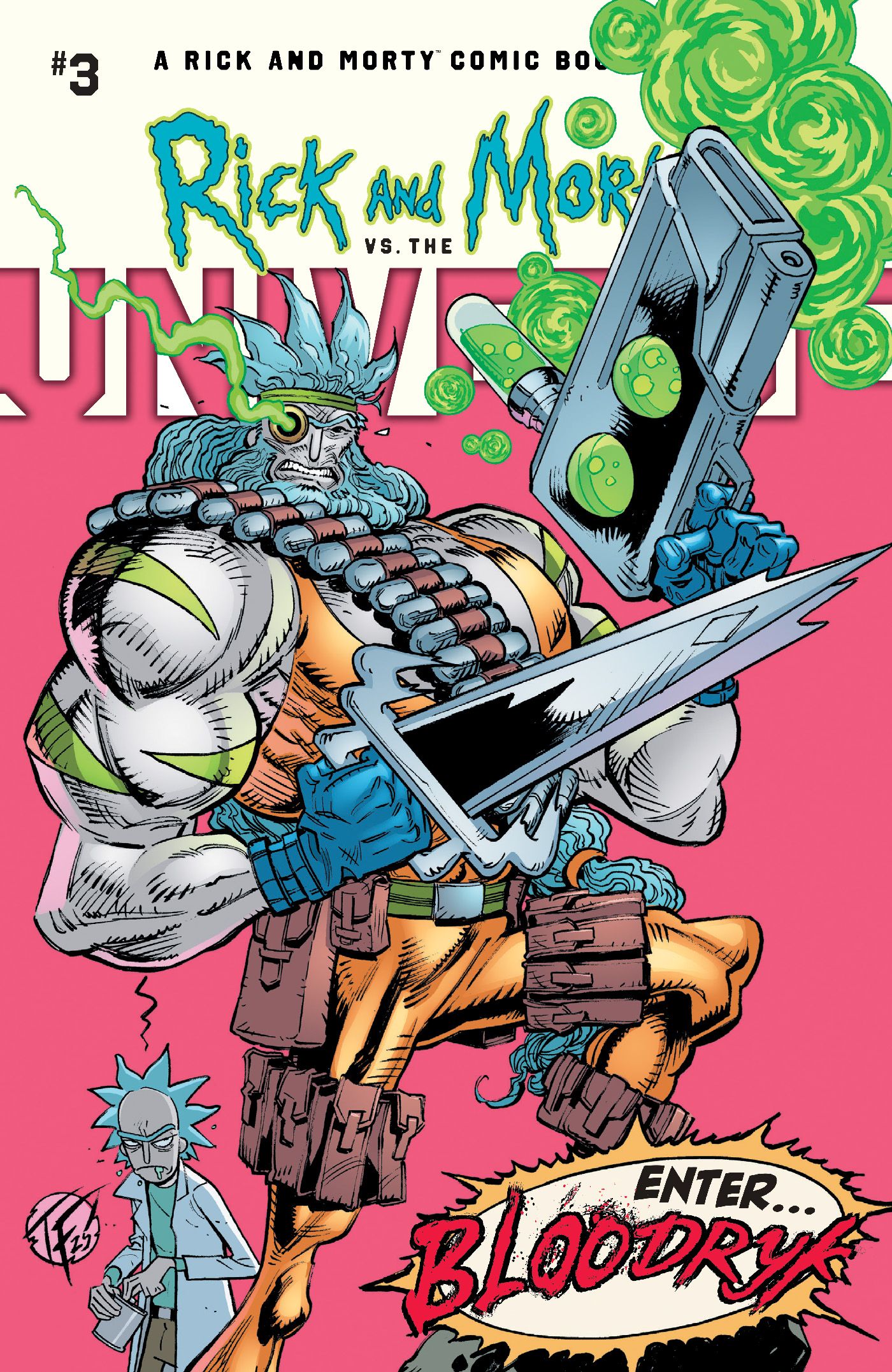 Rick And Morty Vs The Universe #3 (Cvr D Inc 1:20 Tom Fowler Event Variant) Comic