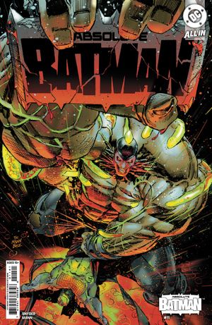 Absolute Batman #11 (Cvr D Inc 1:25 Clay Mann & Seth Mann Card Stock Variant)