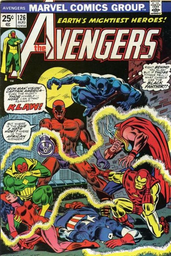 Avengers #126