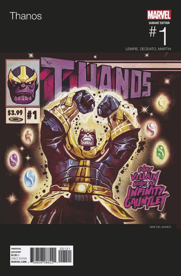 Thanos #1 (Del Mundo Hip Hop Variant)