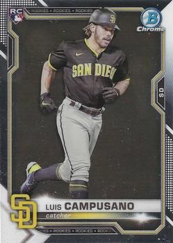 Luis Campusano 2021 Bowman Chrome Baseball #37 Sports Card