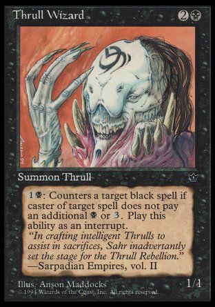 Thrull Wizard (Fallen Empires) Trading Card