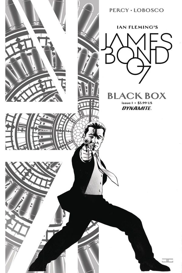 James Bond 007 #1 (Cover I 40 Copy Cassaday B&w I)