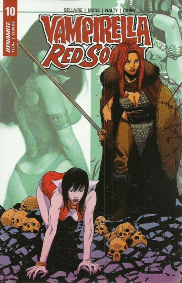 Vampirella Red Sonja #10 (Cover E Moss)