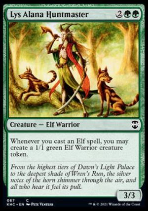 Lys Alana Huntmaster (Kaldheim Commander Decks)