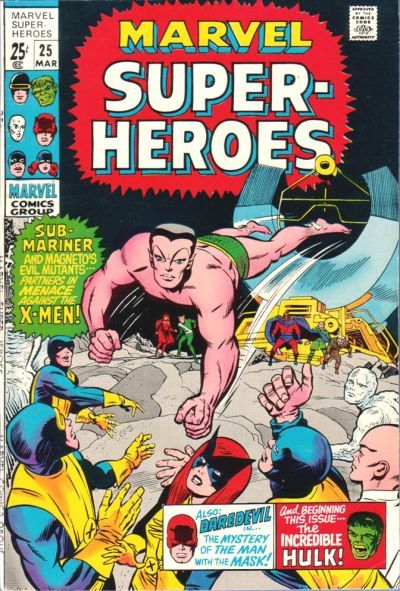 Marvel Super-Heroes #25 Comic