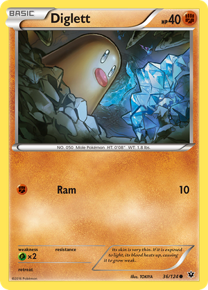 Diglett (36/124) - Fates Collide