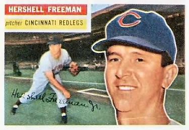 Hershell Freeman 1956 Topps #242 Sports Card